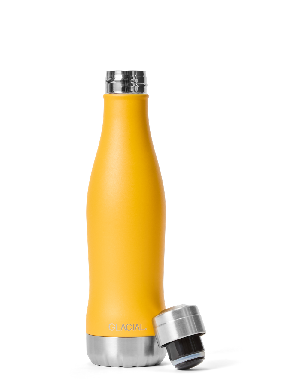 Water Bottle Matte Yellow 400ml