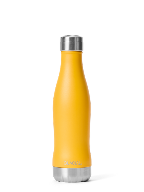 Water Bottle Matte Yellow 400ml