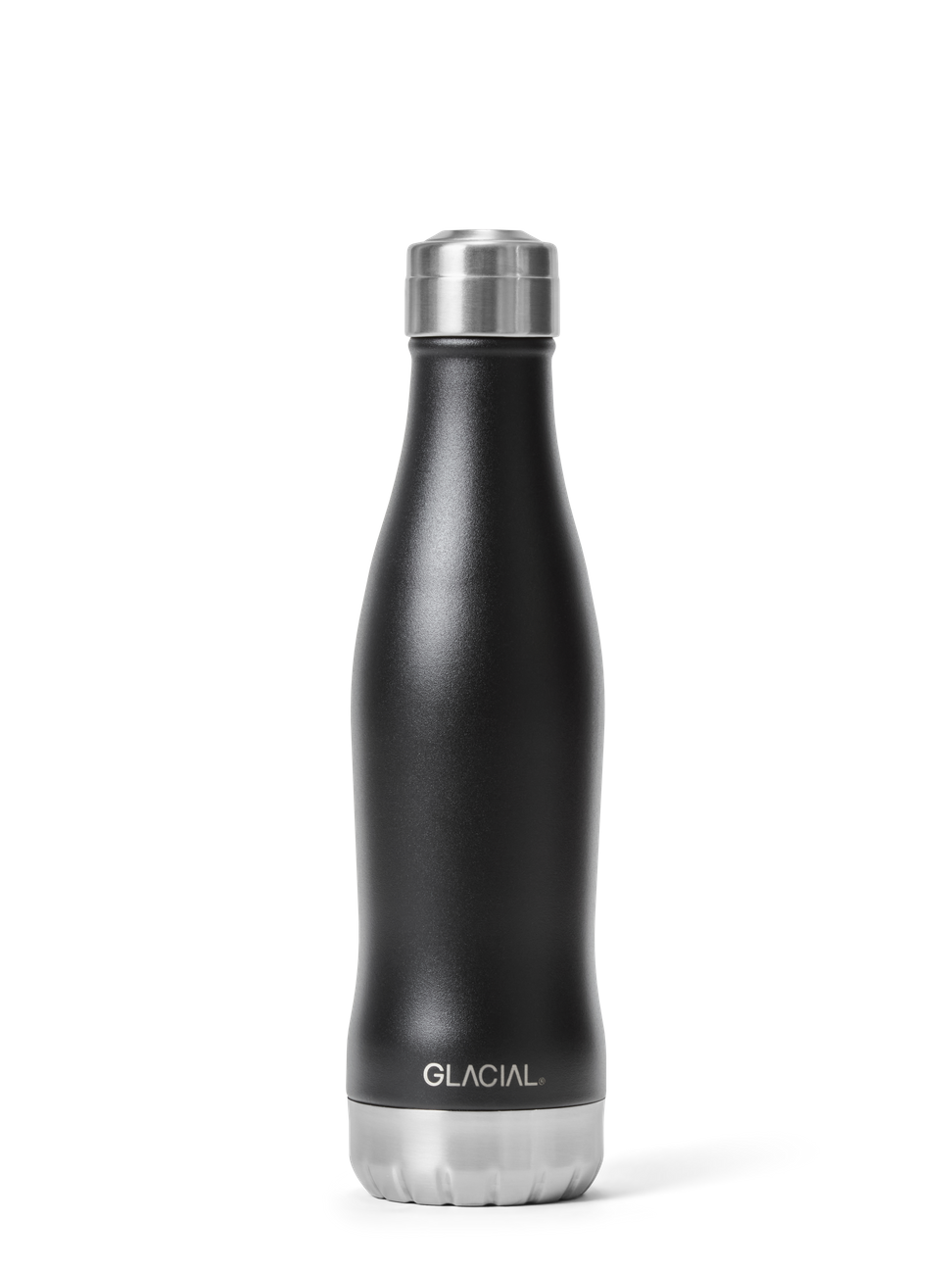 Water Bottle Matte Black 400ml