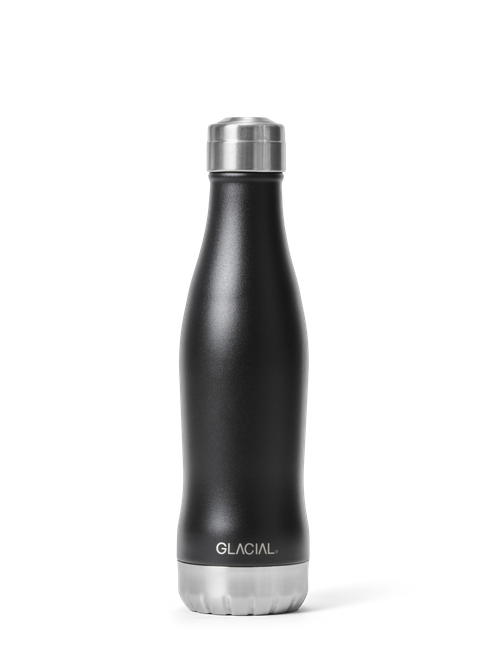 Water Bottle Matte Black 400ml