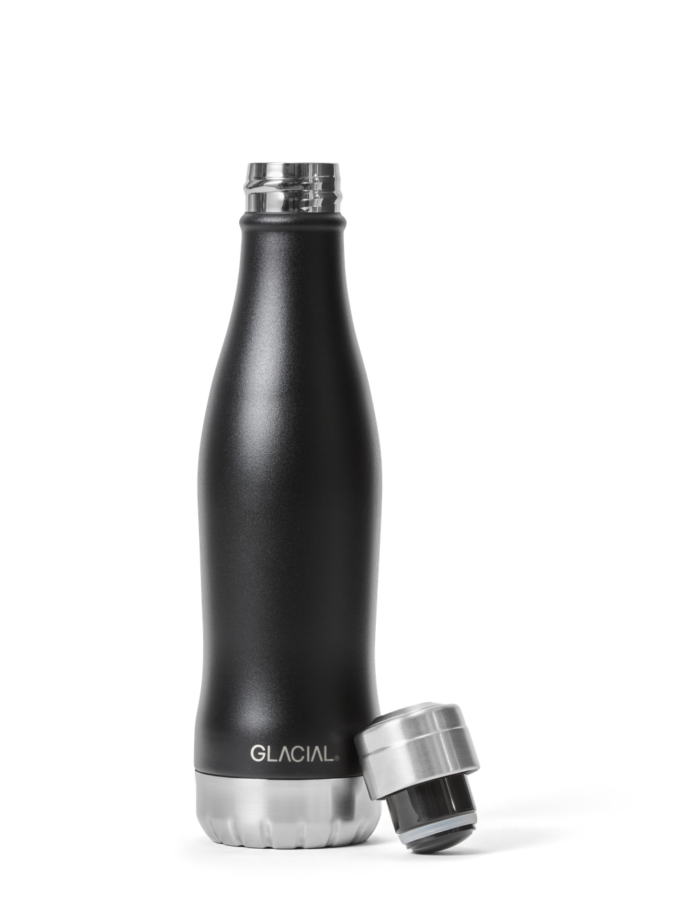 Water Bottle Matte Black 400ml