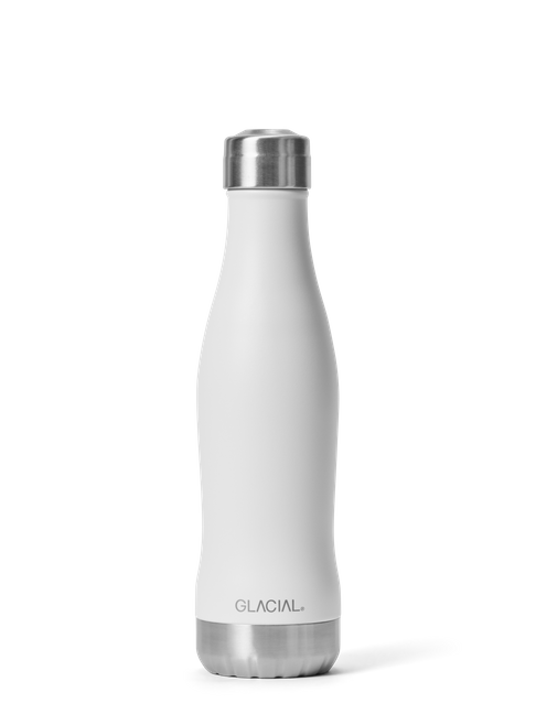 Water Bottle Matte White 400ml