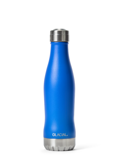 Water Bottle Matte Blue 400ml