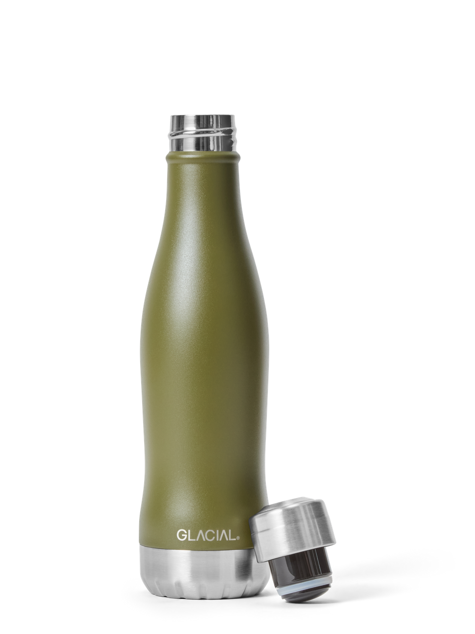 Water Bottle Matte Forest Green 400ml