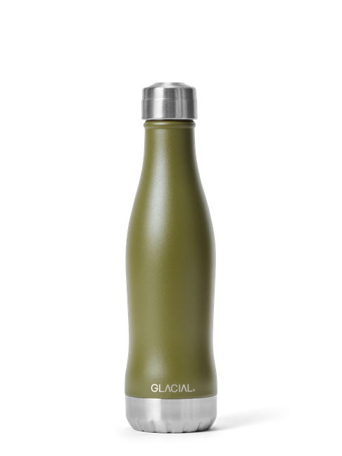 Water Bottle Matte Forest Green 400ml