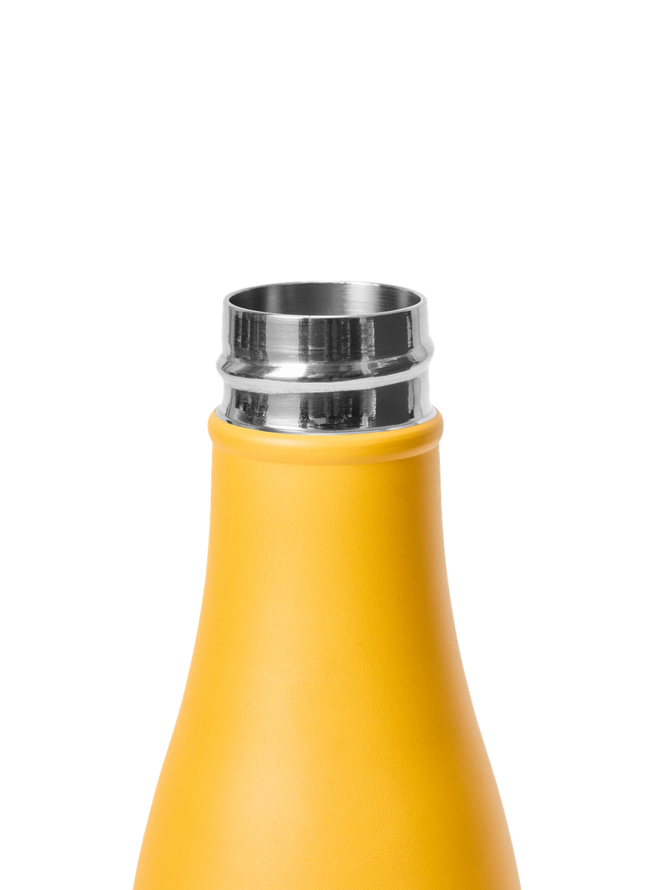Water Bottle Matte Yellow 600ml