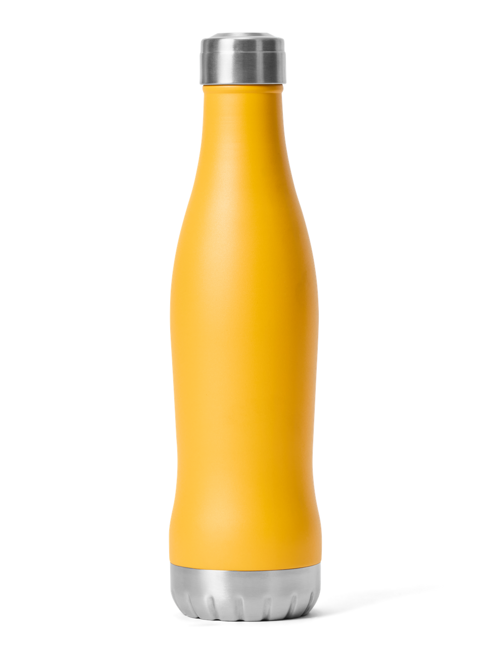 Water Bottle Matte Yellow 600ml