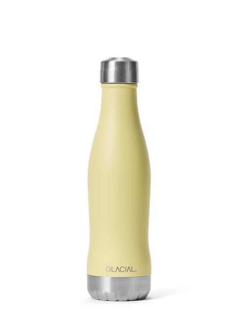 Water Bottle Matte Light Yellow 400ml