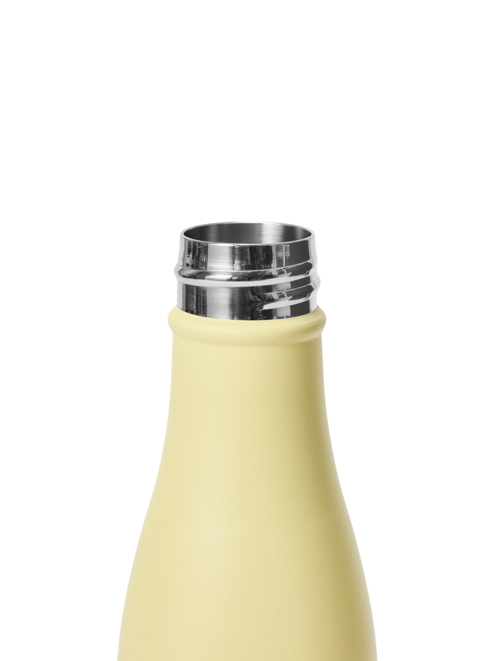 Water Bottle Matte Light Yellow 400ml