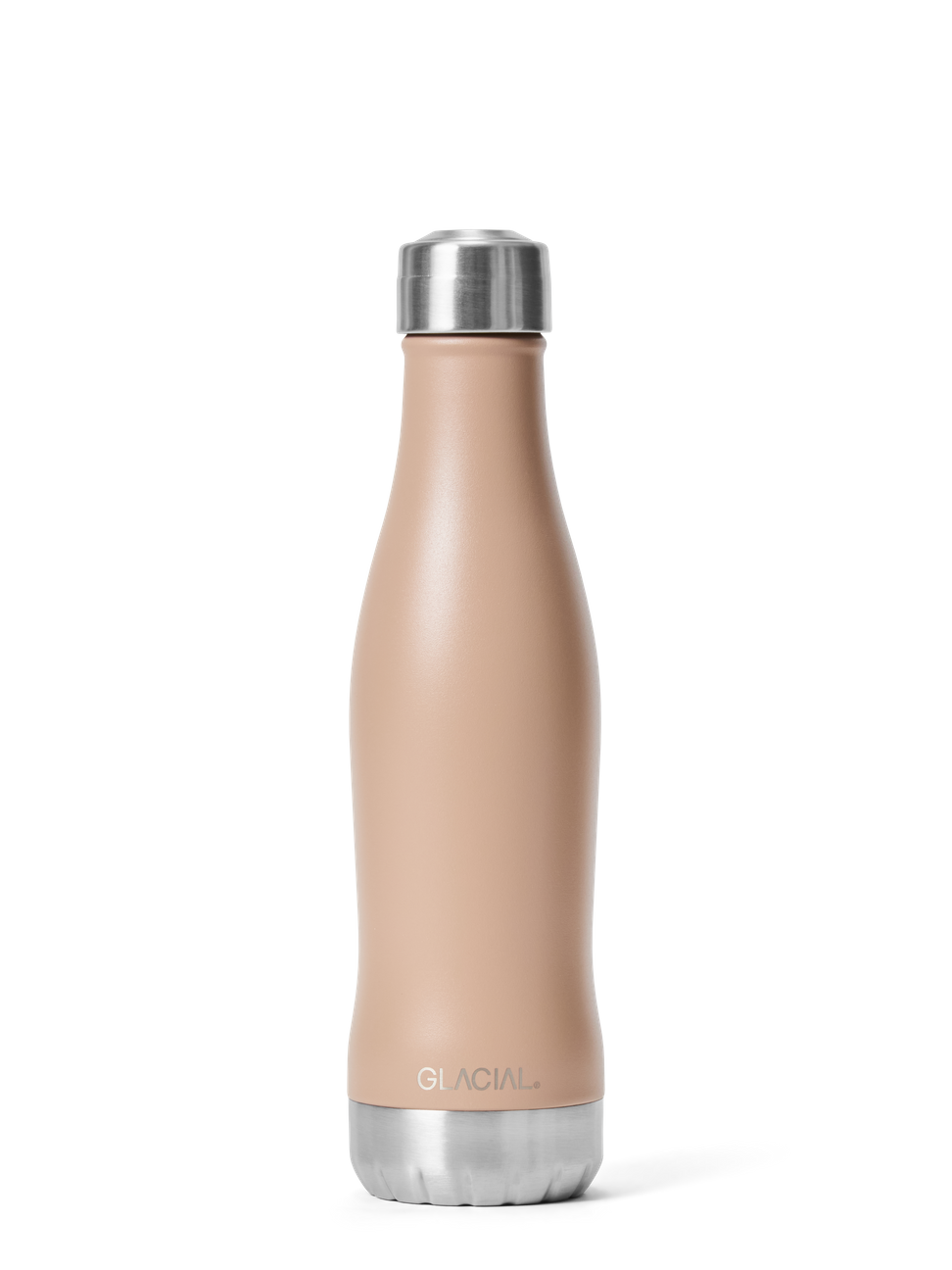 Water Bottle Matte Brown 400ml