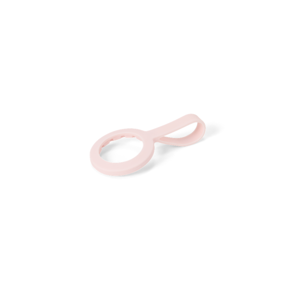 Matte Pink Powder bottle handle