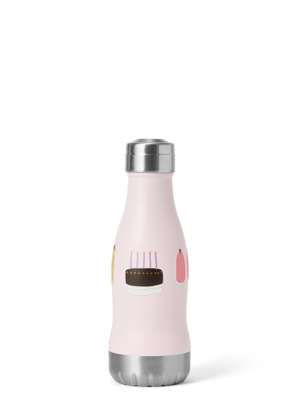 Water Bottle Cake Parade Pink 280ml