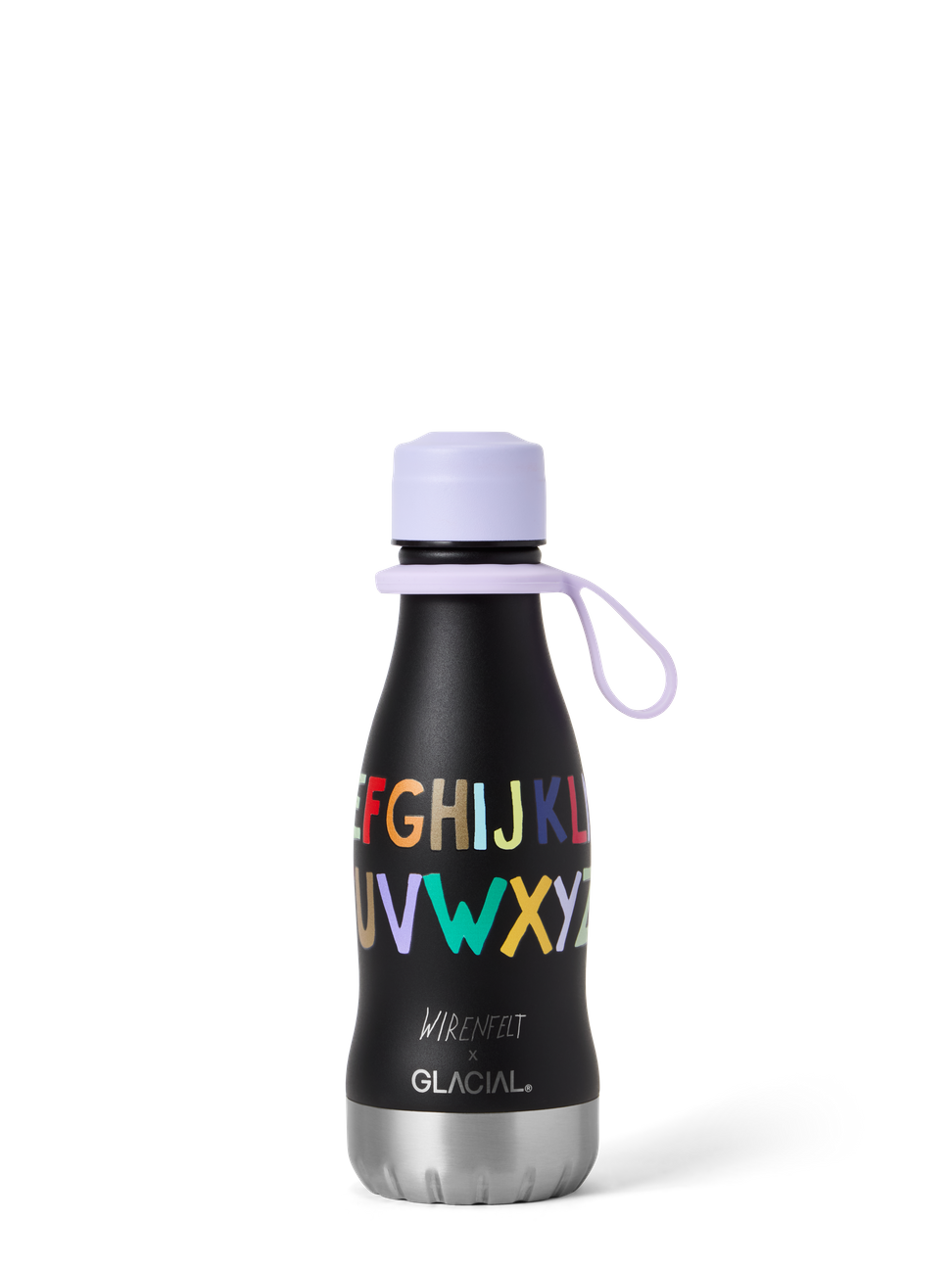 Alphabet Soup Black 280ml (Lavender/Lavender)