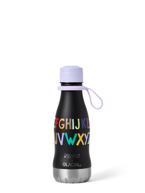 Alphabet Soup Black 280ml (Lavender/Lavender)