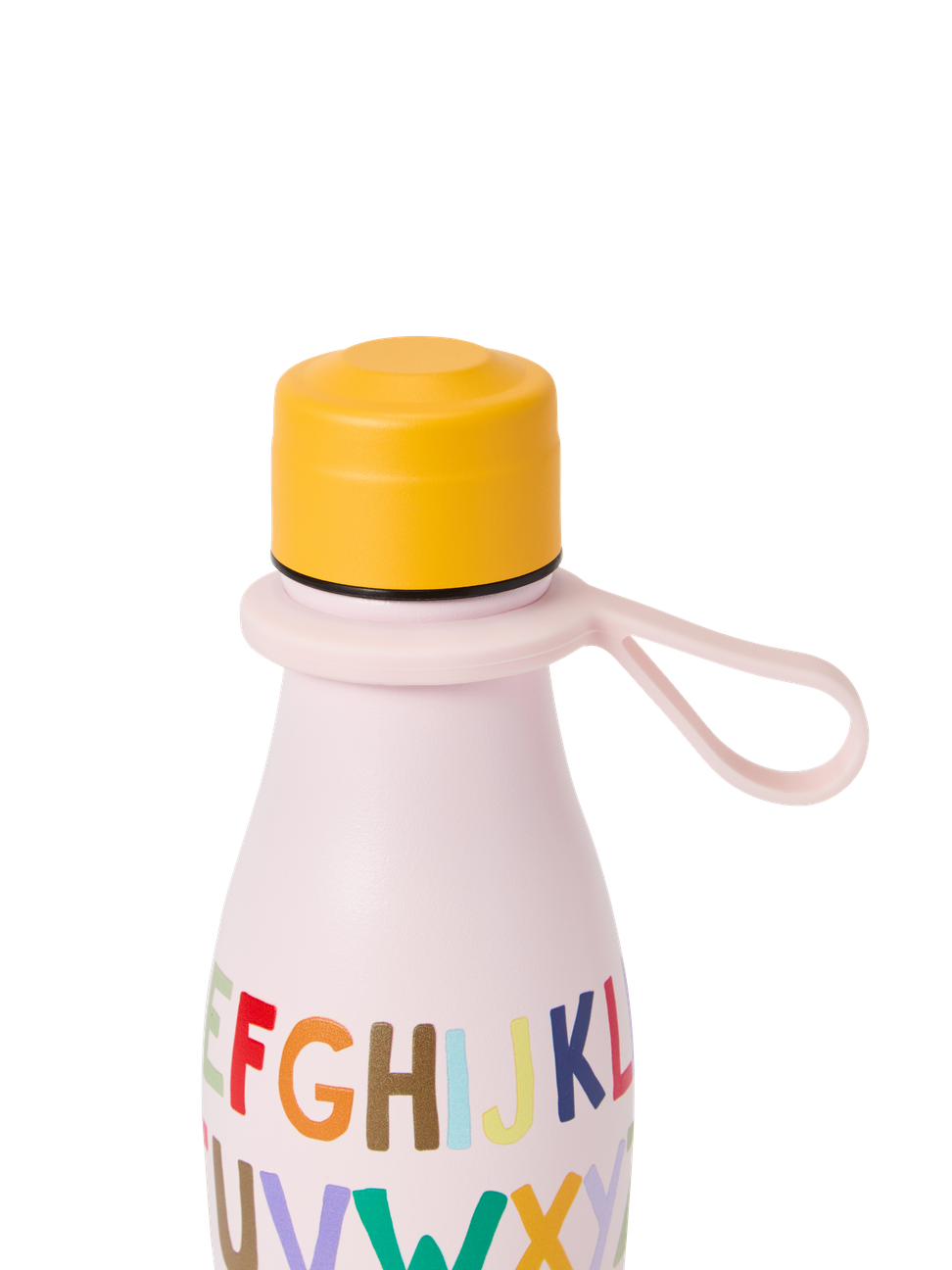 Alphabet Soup Pink 280ml (Yellow/Pink)