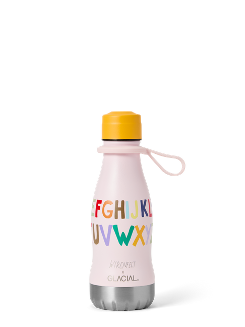 Alphabet Soup Pink 280ml (Yellow/Pink)