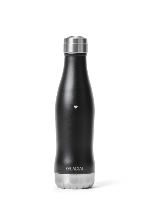 Valentine Bottle Matte Black 400ml