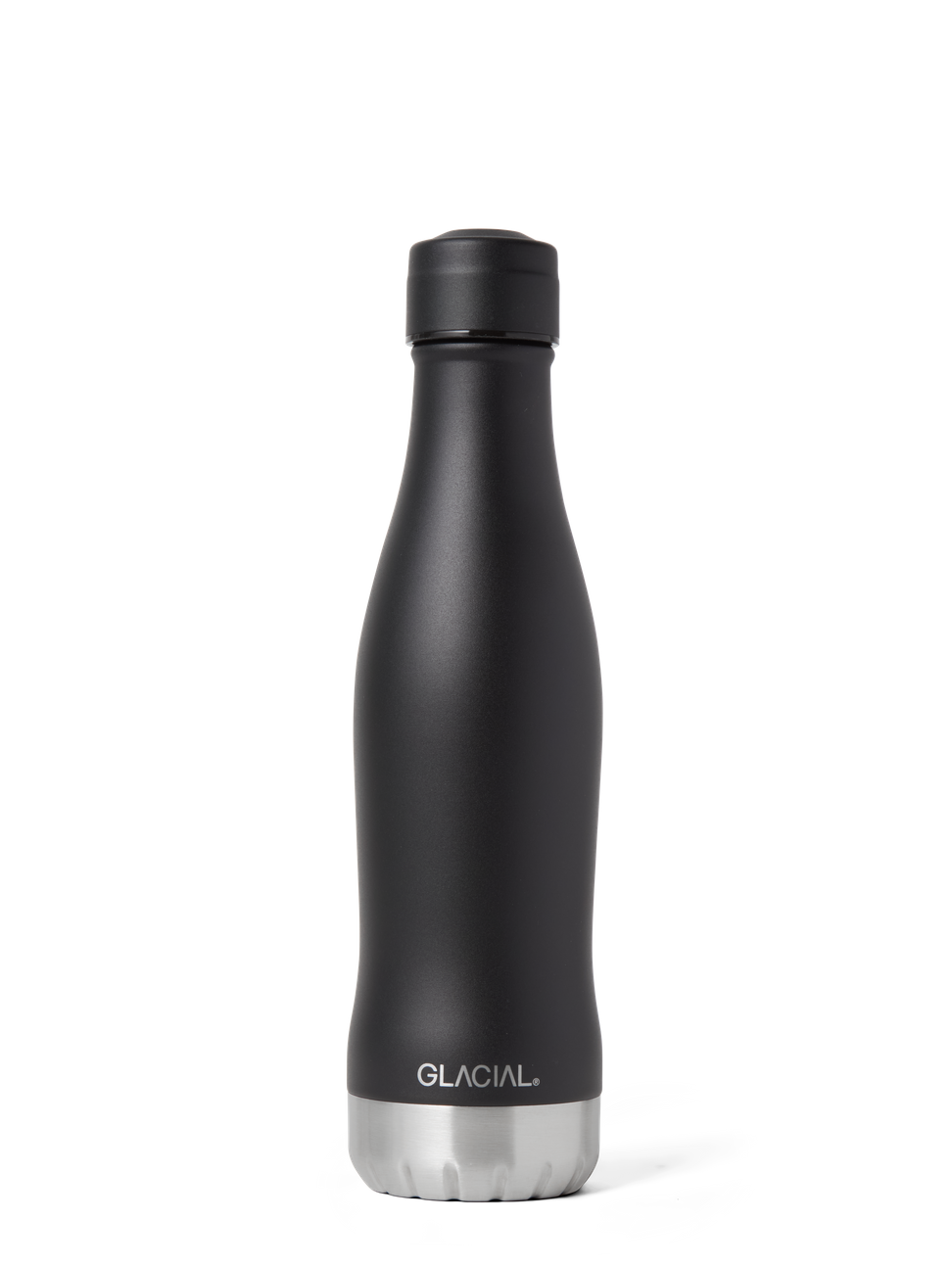 Water Bottle Matte Black 600ml