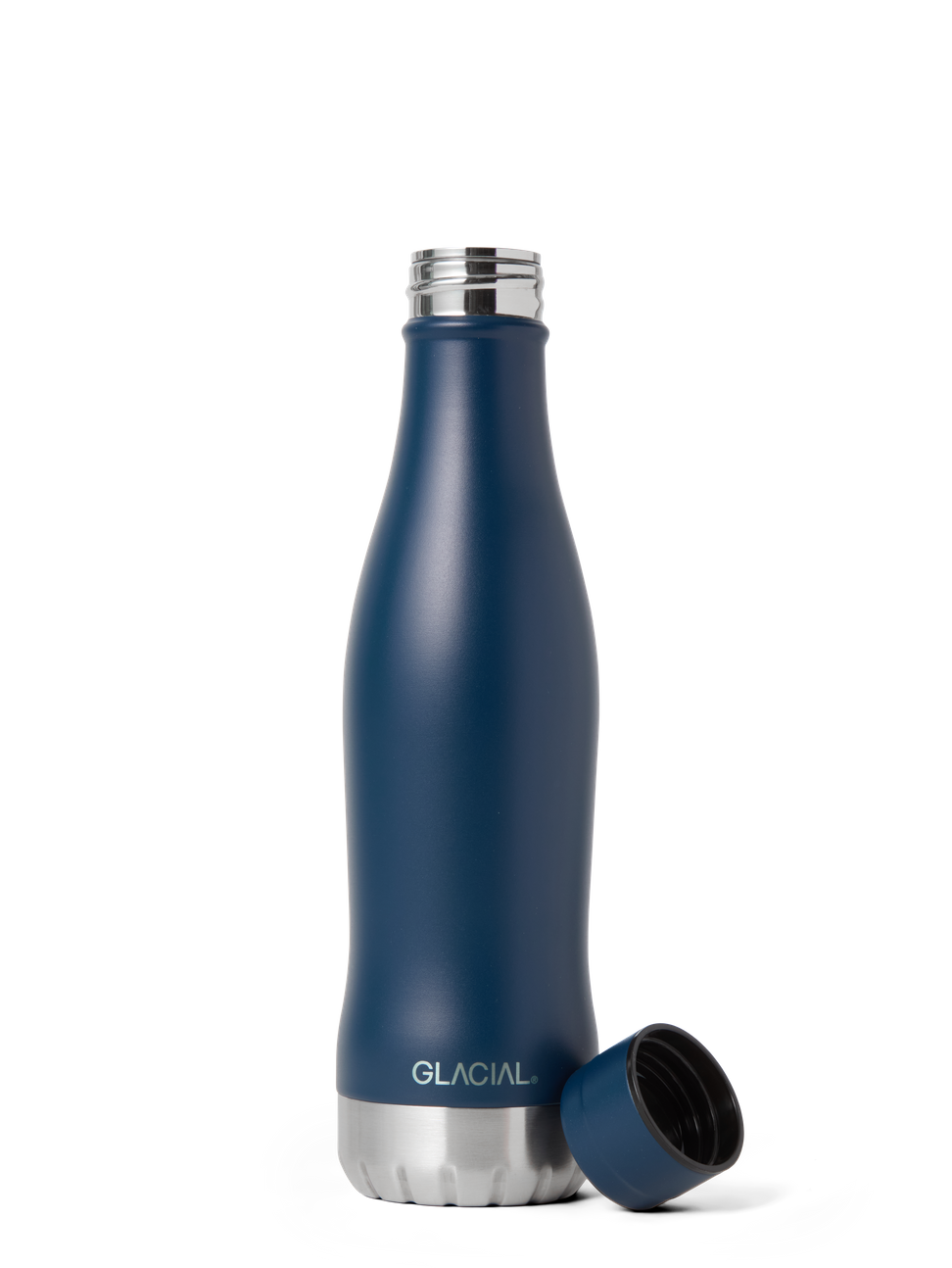 Water Bottle Matte Navy 600ml