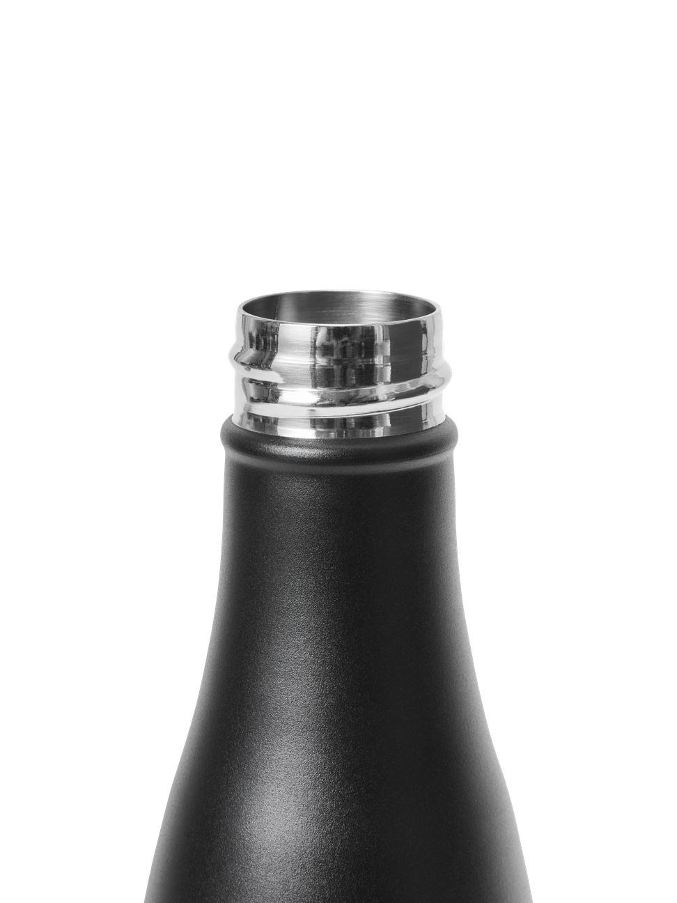 Water Bottle Matte Black 600ml